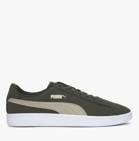 PUMA Smash V2 Buck Lace-Up Sneakers