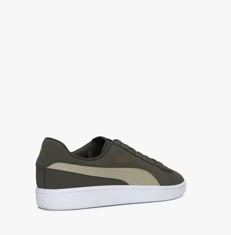 PUMA Smash V2 Buck Lace-Up Sneakers view 2