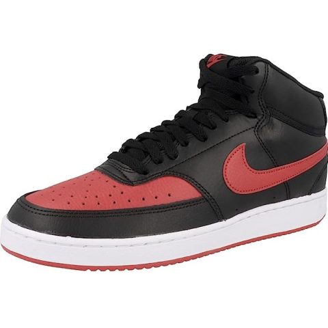 NIKE Court Vision Mid-Top Lace-Up Sneakers view 2