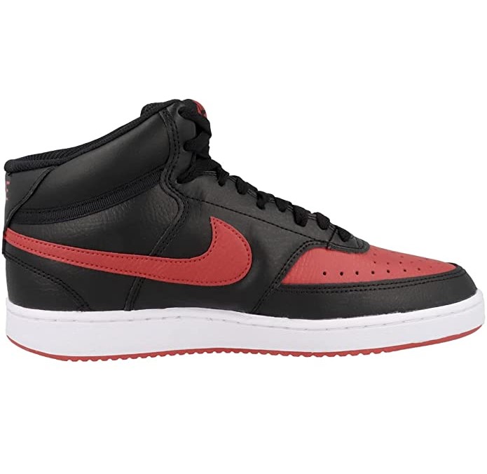 NIKE Court Vision Mid-Top Lace-Up Sneakers