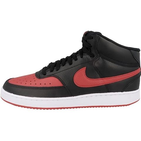 NIKE Court Vision Mid-Top Lace-Up Sneakers view 2