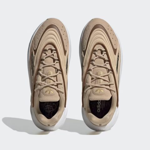 Adidas Originals Women's OZELIA Beige Sneakers view 3