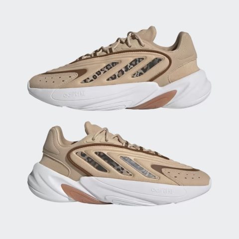 Adidas Originals Women's OZELIA Beige Sneakers view 4
