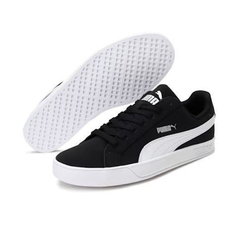 Puma Men Solid Leather Smash 3.0 Sneakers view 4
