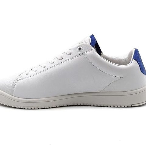 Woodland Men White Leather Sneakers view 2