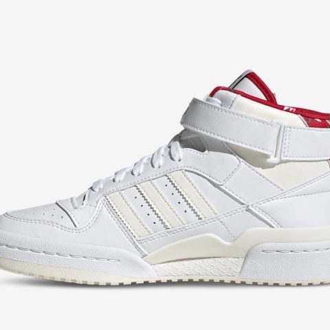 ADIDAS Originals Women Mid-Top Forum 84 HI Leather Sneakers view 3