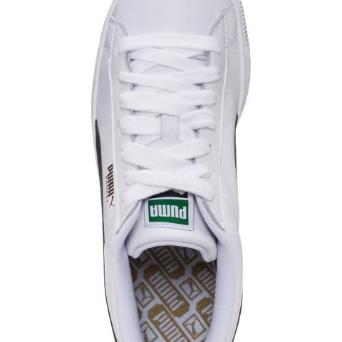 Puma Women White Basket Classic XXI Leather Sneakers view 4