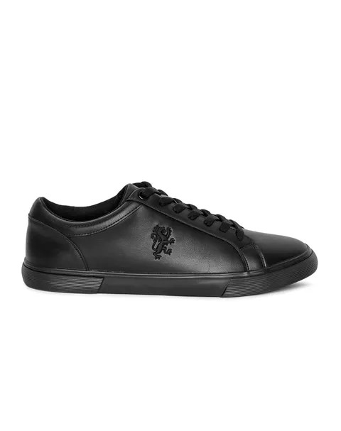 Red Tape Mens Solid Black Casual Sneakers Shoes