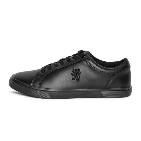 Red Tape Mens Solid Black Casual Sneakers Shoes view 2